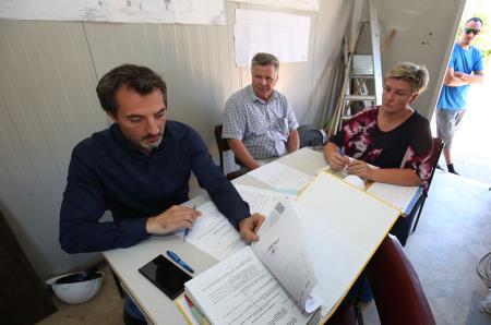 GRADBIŠČE CENTRA ZAŠČITE IN REŠEVANJA RAKEk 02 FOTO LJUBO VUKELIČ